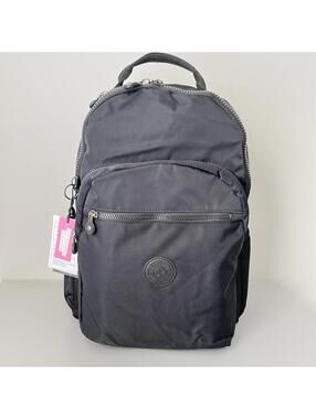 Kipling Seoul Up 17" Laptop Extra Large Backpack in Rich Black NWT